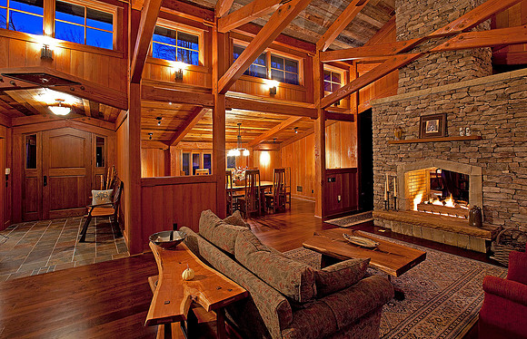 Rustic Mountain Lodge