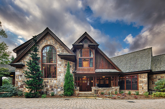 Custom Exterior, Lake Toxaway