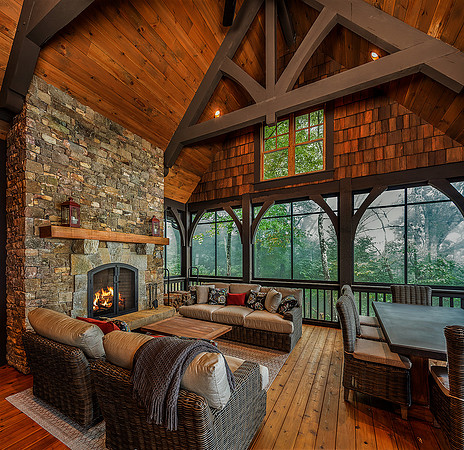 Porch, Cashiers NC