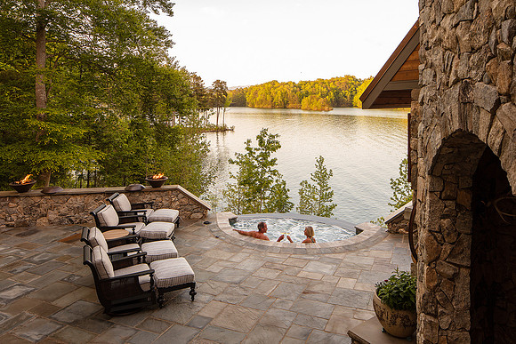 Hot Tub, Lake Keowee SC